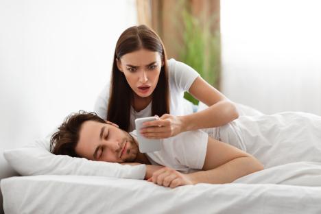 I discovered my husband was having an affair with a younger woman by video call