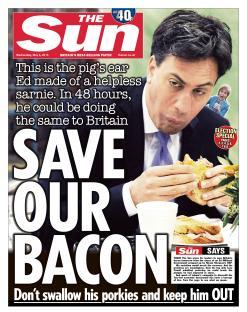 The Sun newspaper front page urging readers to