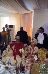 Iyabo Ojo reunites with ex-husband, Ademidun for daughter’s traditional wedding [VIDEO]