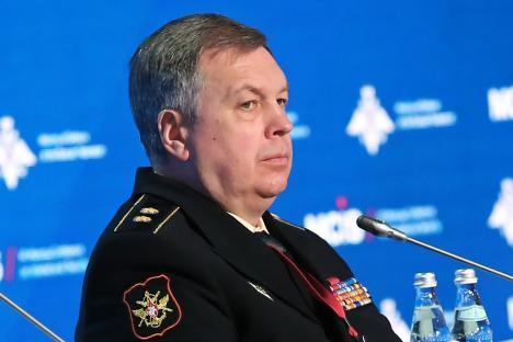 Russian GRU military intelligence chief Admiral Igor Kostyukov, responsible for his intelligence agents seeking to kill former spy Sergei Skripal and his daughter Yulia on Britain soil with nerve agent Novichok, and also for multiple cyber attacks on the West.
