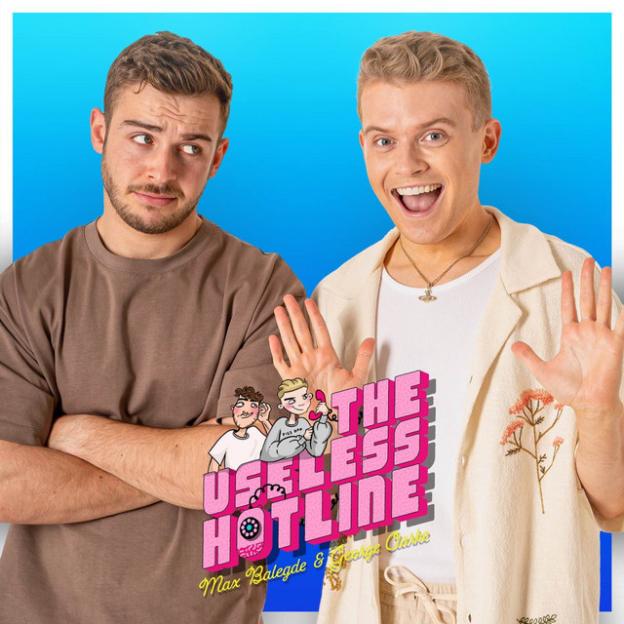 George Clarke and Max Balegde on The Useless Hotline podcast.