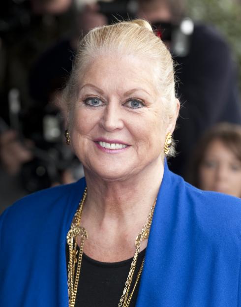 Kim Woodburn at the Tric Awards.