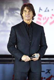 Tom Cruise at the Japan premiere of Mission: Impossible - Dead Reckoning Part One.