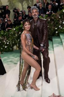 Rita Ora and Taika Waititi at the Met Gala.