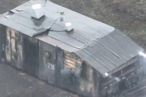 Russia’s weirdest ‘turtle tank’ has entire HOUSE built around it complete with chimney… and guess what happens to it