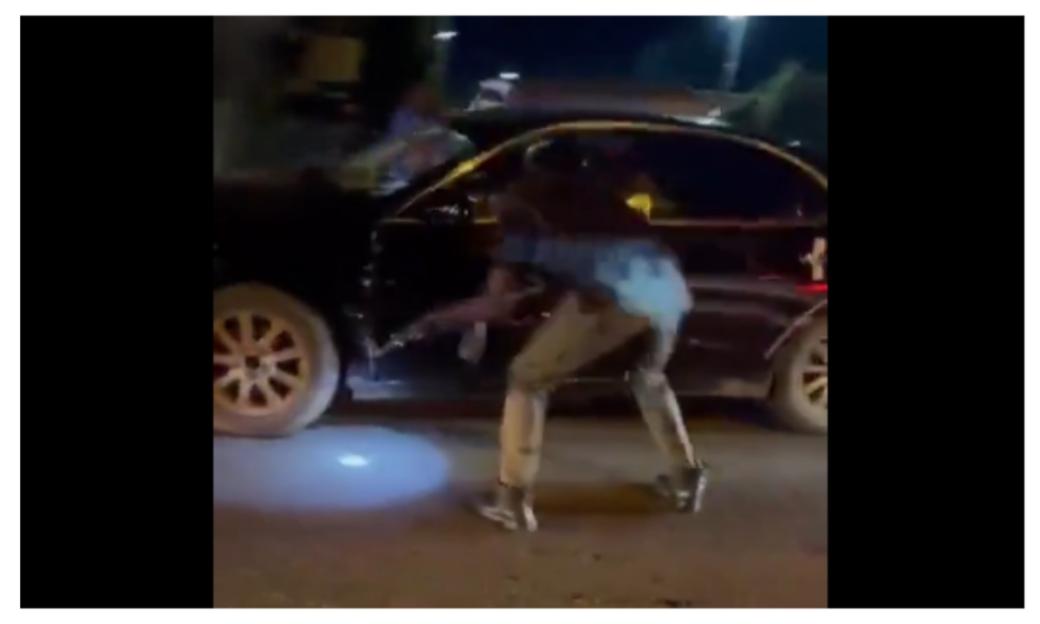 Delta Officer Fires at Moving Vehicle in Dramatic Encounter