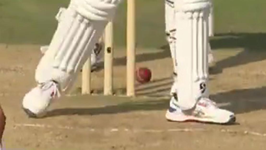 Moment bizarre wicket seals England win as Shoaib Bashir beats broken finger to leave controversial India star in tears