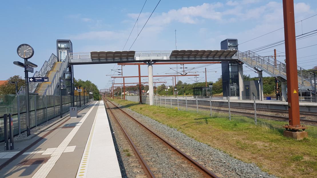 Tinglev train station.