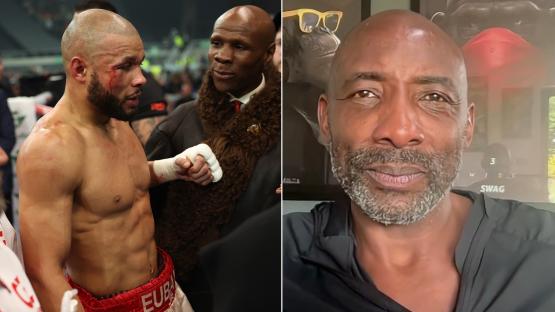 Former world champion Johnny Nelson played secret role in Chris Eubank Sr attending son’s fight with Conor Benn