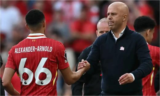 EPL: Slot drops Alexander-Arnold for Liverpool vs Arsenal clash