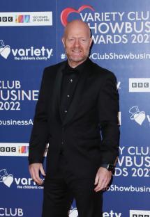 Jake Wood at the Variety Club Showbusiness Awards 2022.