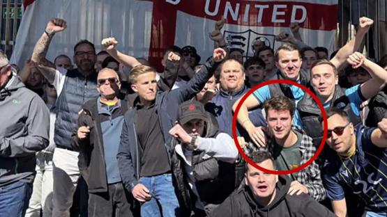 Shocked US tourist planning gentle Thames sight-seeing trip ends up on boat full of 150 boozed up UK football fans