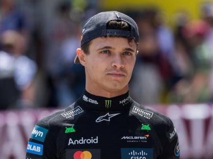 Lando Norris at the Monaco Grand Prix.