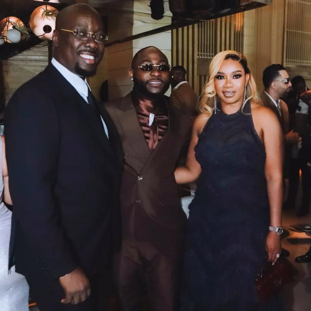 Obi Cubana & Lush Eby Were a Whole Mood at Davido and Chioma’s Miami Wedding