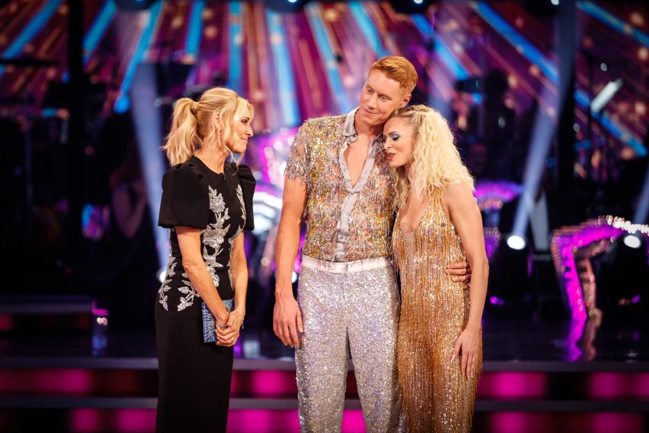 Tom Dean and Nadiya Bychkova on Strictly Come Dancing.