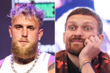 Oleksandr Usyk ready to ‘completely restructure’ his career for shock Jake Paul fight… with talks underway
