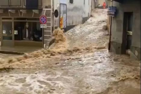 Staggering vids show floods sweeping through Italy as ‘red alert’ issued over storm & rain deluge triggers landslides