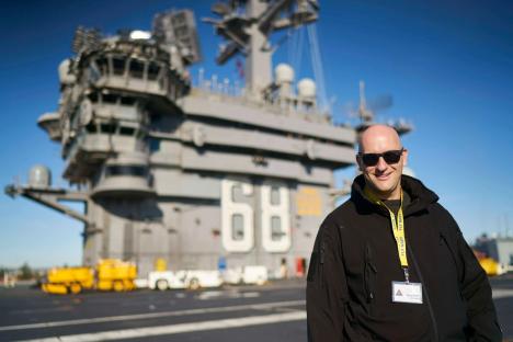 Inside Trump’s $4.5bn flagship supercarrier USS Nimitz rushing to flashpoint Middle East armed to the teeth with F-35s
