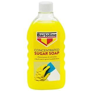Bartoline Concentrated Sugar Soap bottle.
