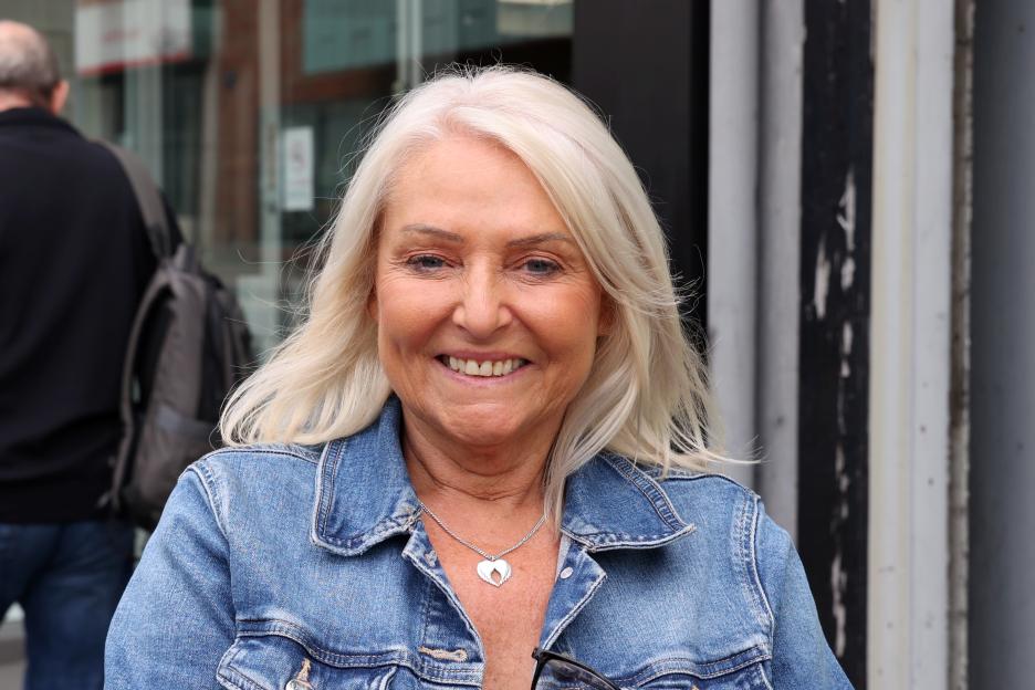 Gail Spraggon, smiling.