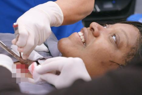 Dr Pimple Popper slices ‘TURD’ growth off woman’s chest after date’s humiliating jibe