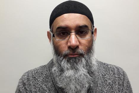Hate cleric Anjem Choudary FAILS in first bid to have terror conviction and 28-year jail term quashed