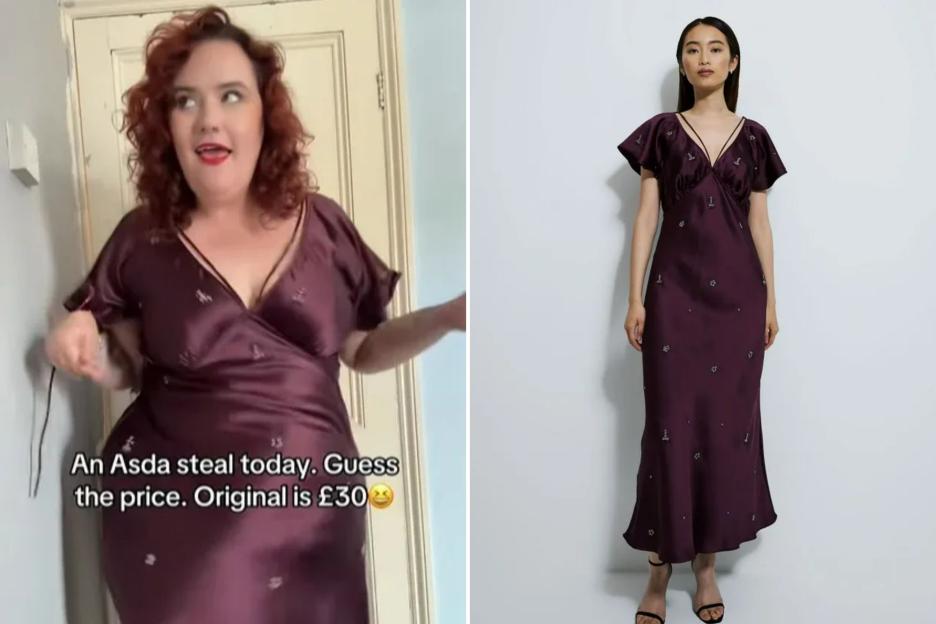 Asda is selling the ‘perfect event dress’ that shoppers say is ‘gorgeous’ and it’s scanning for just £3 at the till