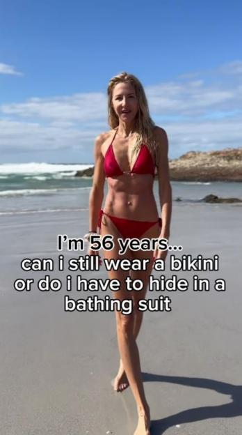 I’m 56 and still love showing off in a bikini – yes, trolls hate me for it and tell me to ‘act my age’ but I won’t stop