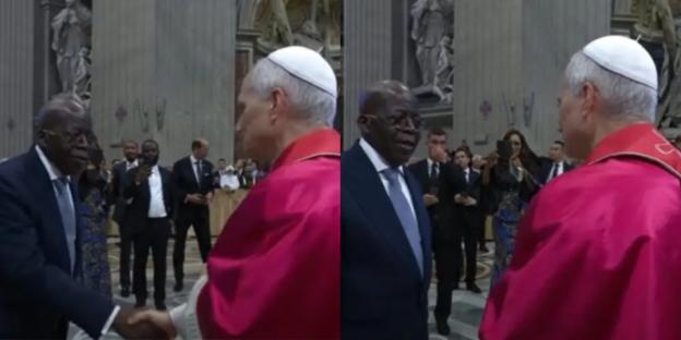 Tinubu meets Pope Leo XIV in Rome (PHOTOS)