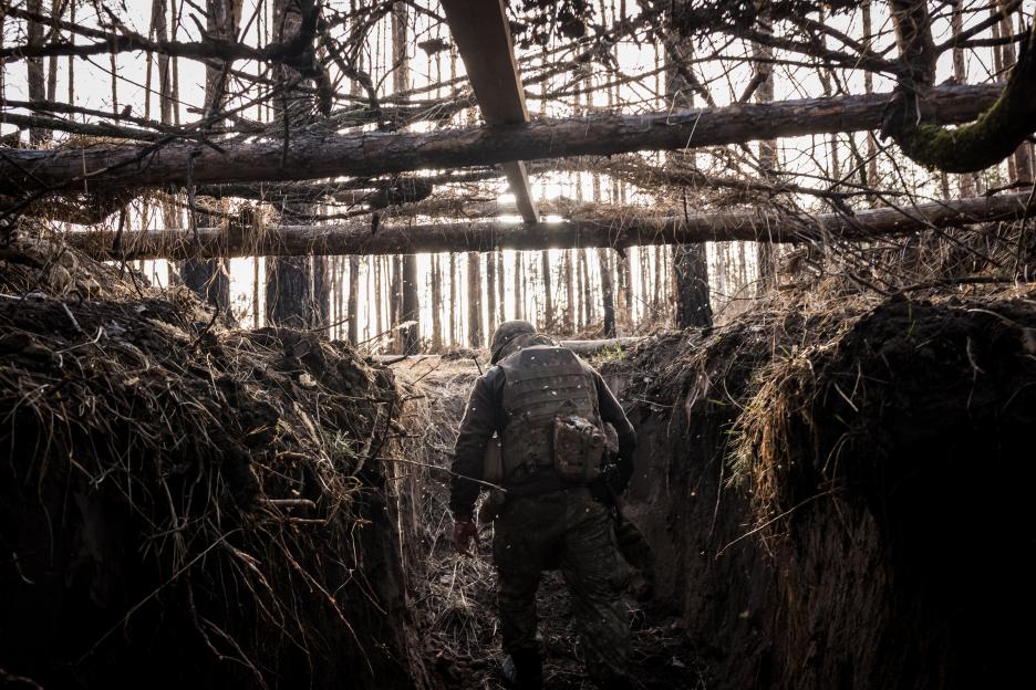 Military mobility of Ukrainian soldiers in Luhansk region