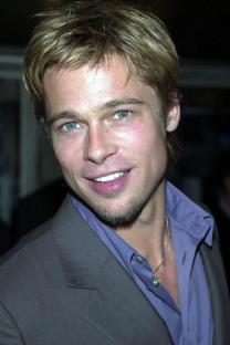 Headshot of Brad Pitt.