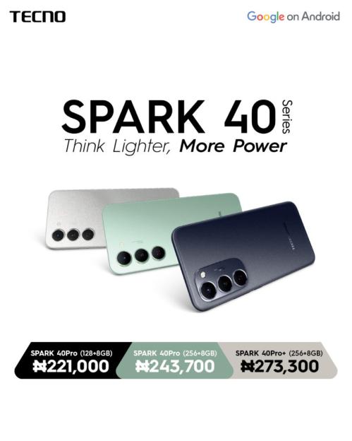 TECNO Spark 40 Series: Bold Fashion Meets Next-Gen Tech