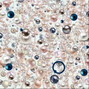 PUZZLING PEARLS Everyone can see the pearls, but you need the eyes of a hawk to spot the diamond in less than 10 seconds - NEWS,