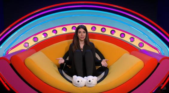 Ekin-Su Culculoglu on Celebrity Big Brother.