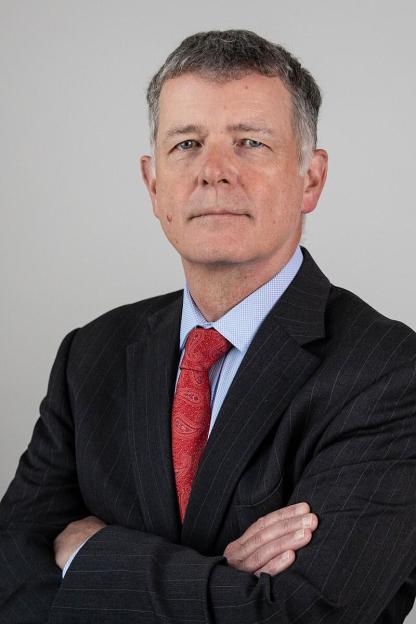 Portrait of Sir Richard Moore, head of MI6.