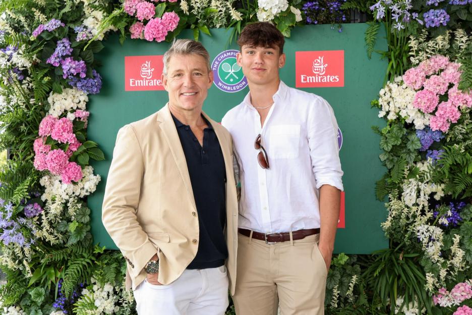 Ben Shephard’s rarely seen son Jack, 18, towers over This Morning star as they head to Wimbledon with Cat Deeley