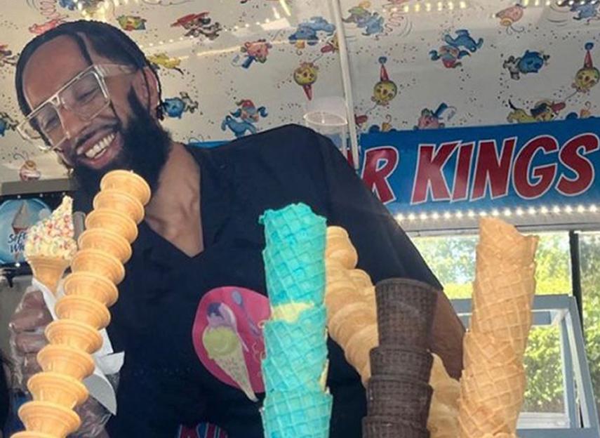 Man, 26, charged with murdering ice cream seller Shazad Khan, 41, & possession of knife after broad daylight attack