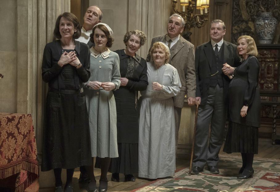 Scene from Downton Abbey: The Grand Finale.