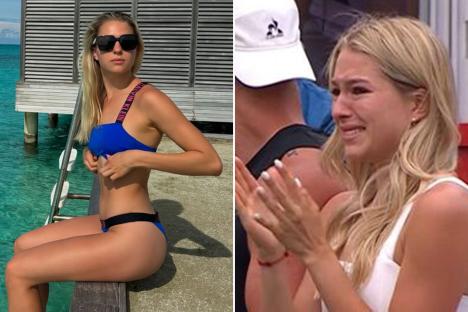 Tennis star Jiri Lehecka’s girlfriend breaks down in tears live on BBC after his win over Brit Jack Draper