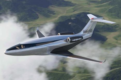 ‘Jet of the future’ dubbed The Phantom boasts see-through cabin, fuel-slashing AI design…& could take to skies VERY soon