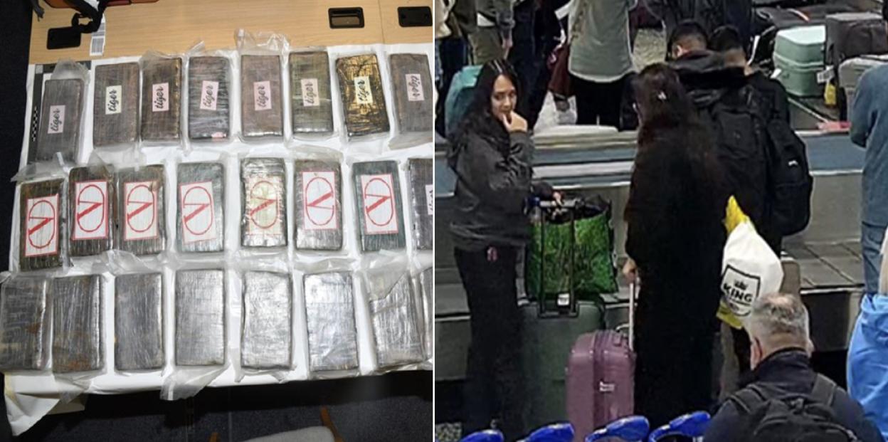 Moment siblings caught smuggling £5m of cocaine into UK after they were recruited into drug ring by their crime boss MUM
