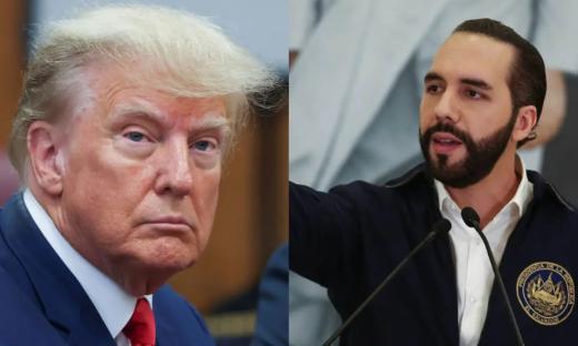Trump thanks President Bukele for taking in criminals expelled from US, knocks Biden