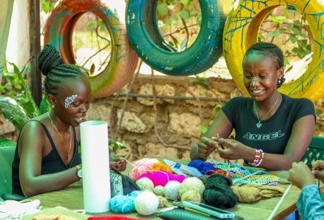 Crochet Saved Triza Apasi's Life And Now She's Using It to Uplift Girls in Kenya 5