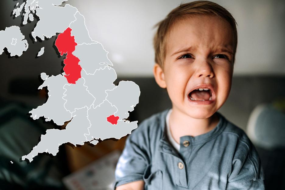 Fears over surge of ‘nasty disease’ on the way – as health officials identify two UK hotspots