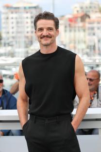 Pedro Pascal at the Eddington photocall, Cannes Film Festival.