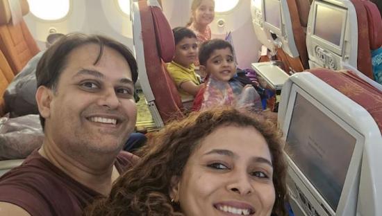Heartbreaking final photo of family of five smiling moments before takeoff on doomed Air India jet