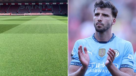 ‘You know nothing!’ – Southampton groundsman calls out Ruben Dias in hilarious X post after Man City star’s pitch rant