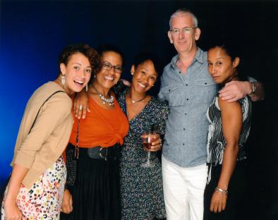 Photo of a family group portrait.