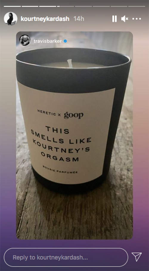 Travis Barker Got A Goop Candle That Smells Like Kourtney Kardashian’s Orgasm