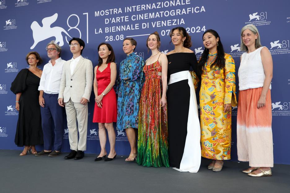 Photocall for the film "Mistress Dispeller" at the Venice Film Festival.